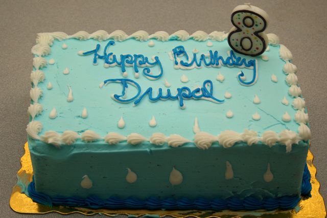 Happy eighth birthday drupal Happy eighth birthday drupal