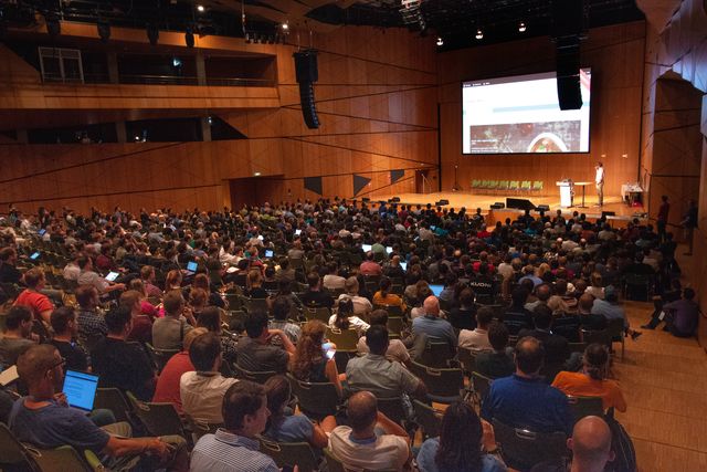 Drupal Europe 2018 A photo from Drupal Europe in Darmstadt