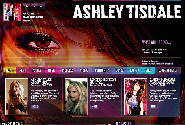 Ashley tisdale Ashley tisdale