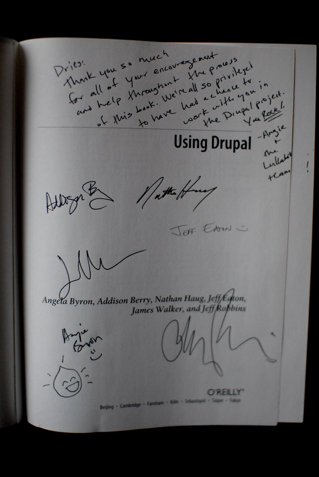 Book oreilly using drupal Book oreilly using drupal