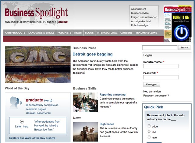 Business spotlight Business spotlight