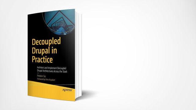 The cover of the Decoupled Drupal book