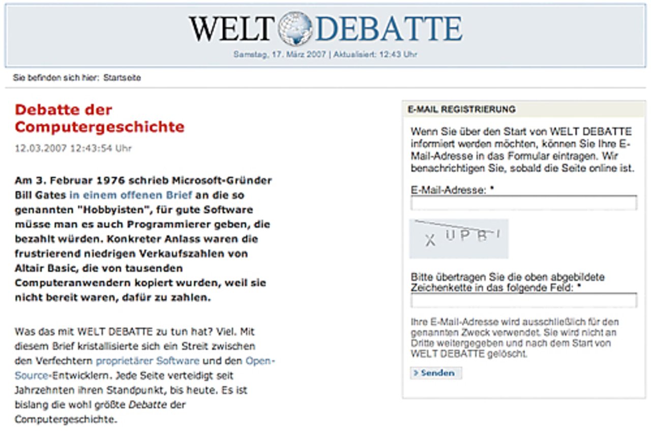 Die welt Die welt