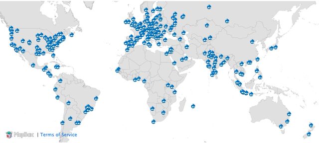 Drupal release party map Drupal release party map