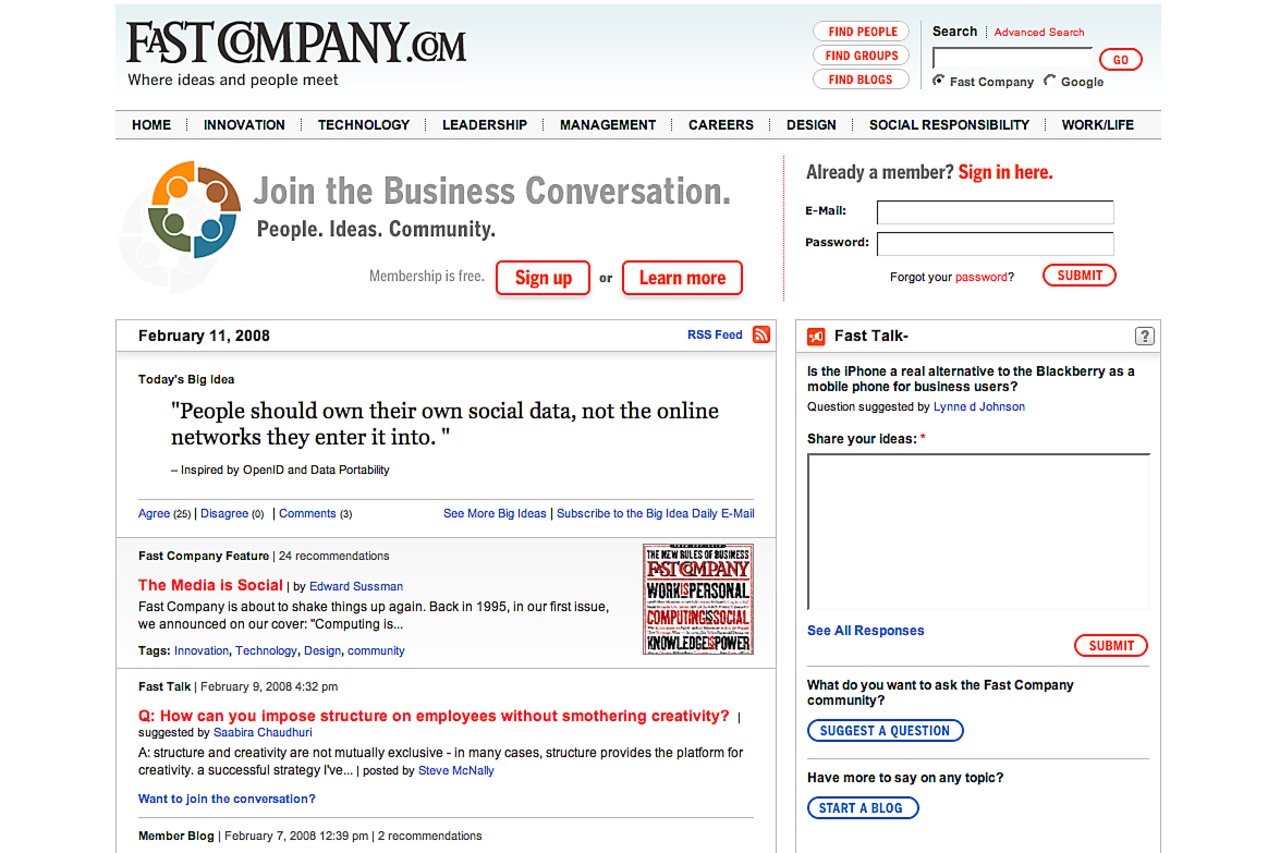 Fast company Fast company