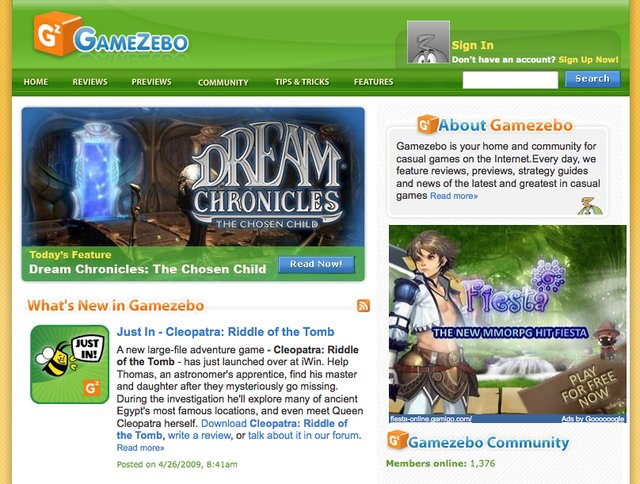 Gamezebo Gamezebo