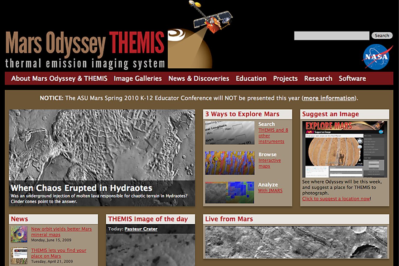 Mars odyssey themis Mars odyssey themis