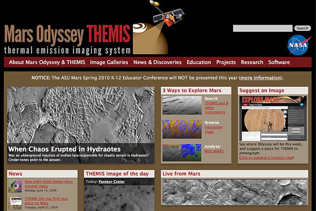 Mars odyssey themis Mars odyssey themis