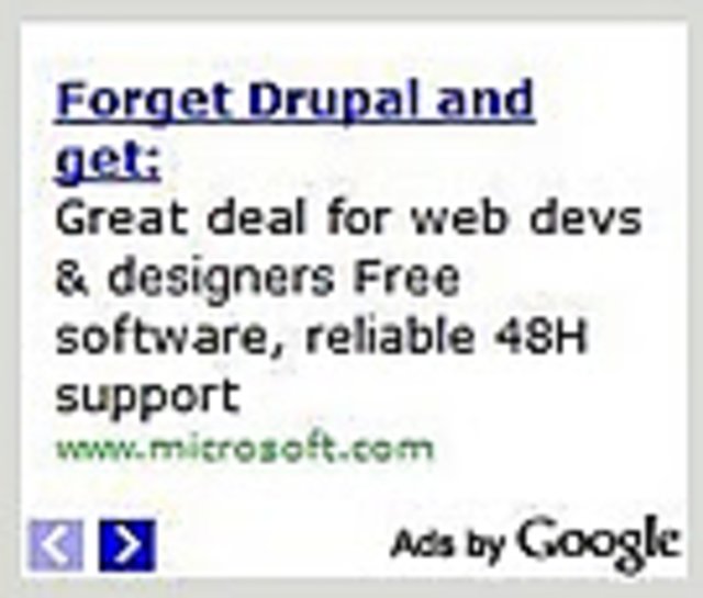 Microsoft anti drupal ad Microsoft anti drupal ad