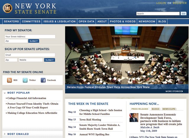 New york state senate New york state senate