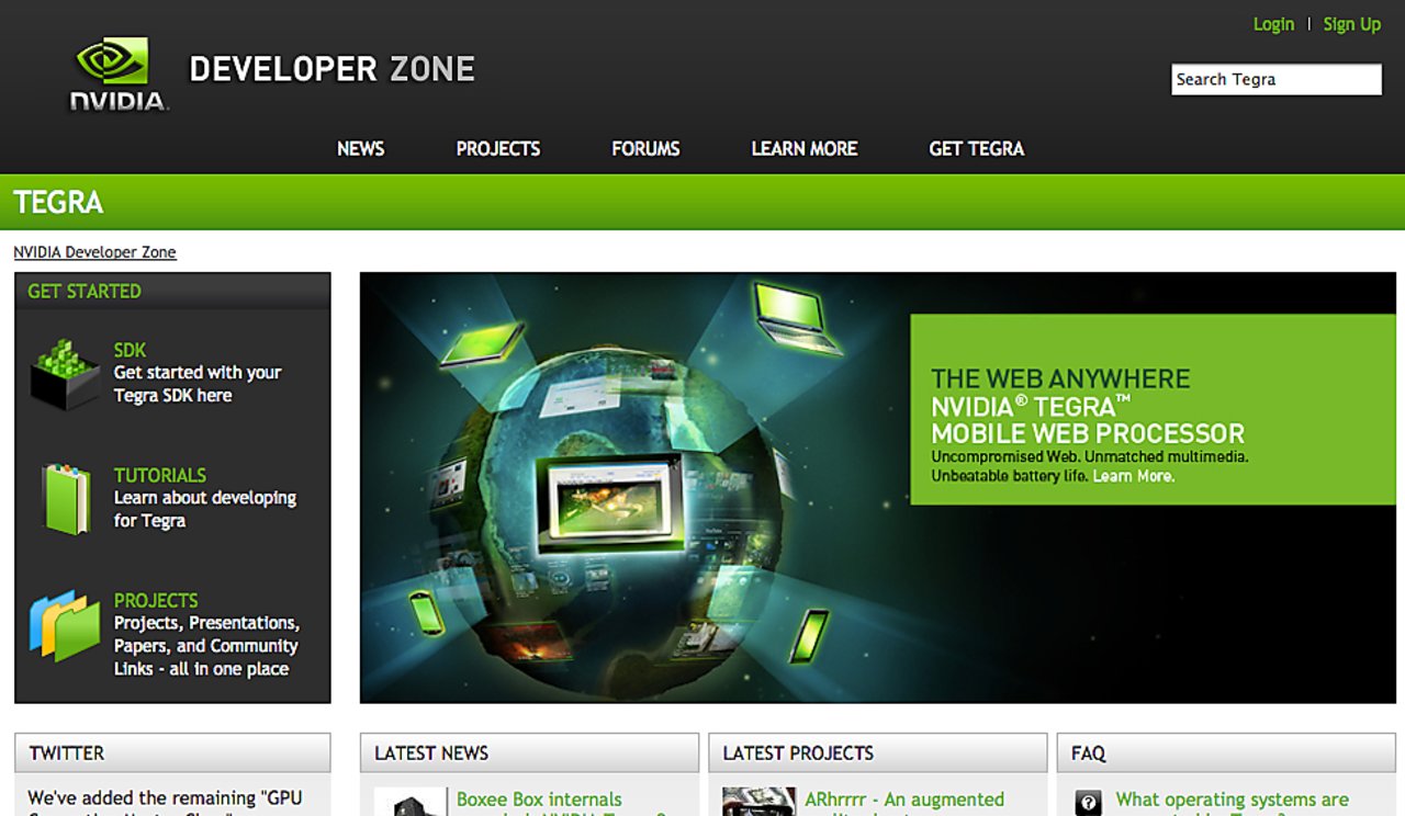 Nvidia tegra Nvidia tegra