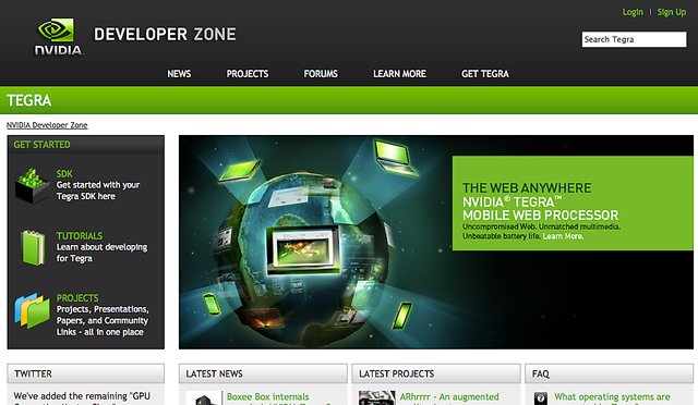 Nvidia tegra Nvidia tegra