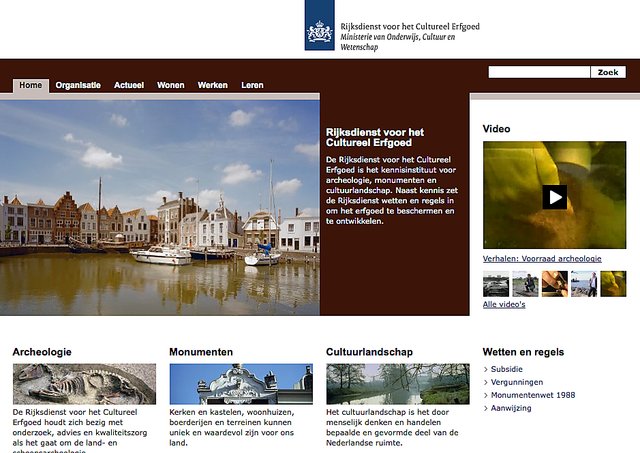 Rijksdienst cultureel erfgoed Rijksdienst cultureel erfgoed