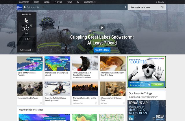 Weather channel Weather channel