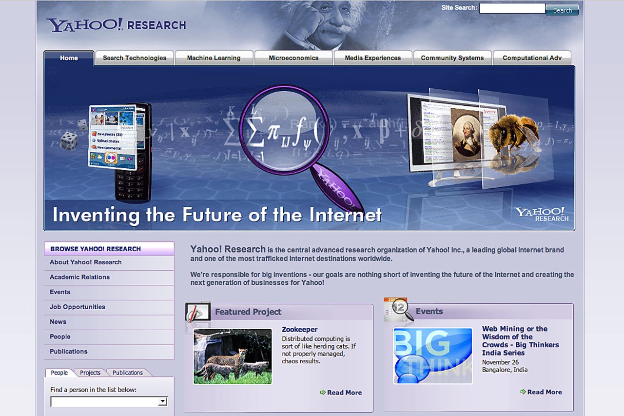 Yahoo research Yahoo research
