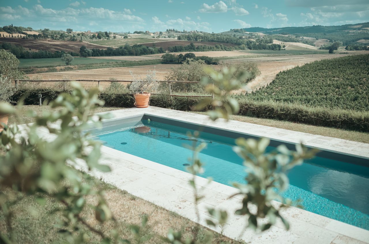 Tuscan pool