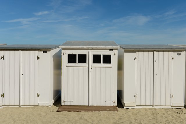 Beach cabins Beach cabins