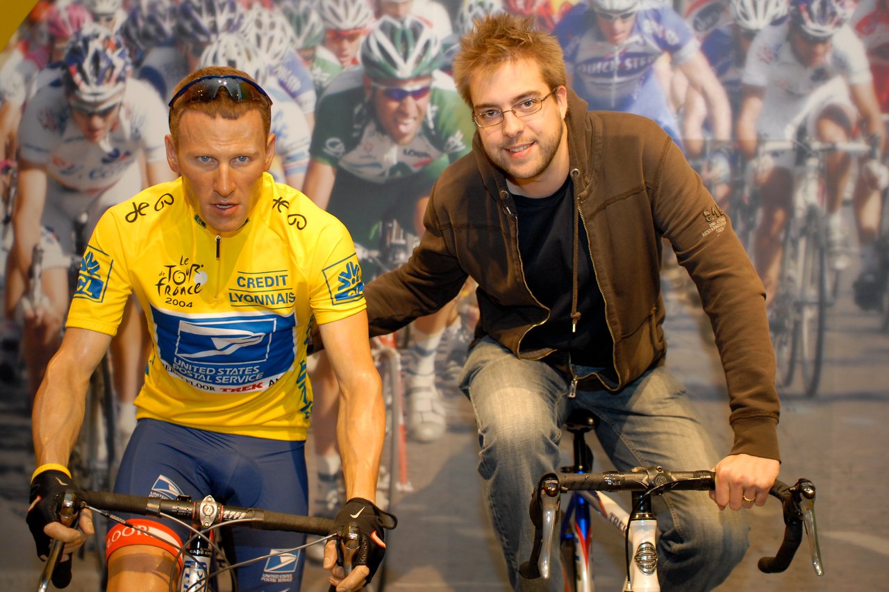 Dries and lance armstrong