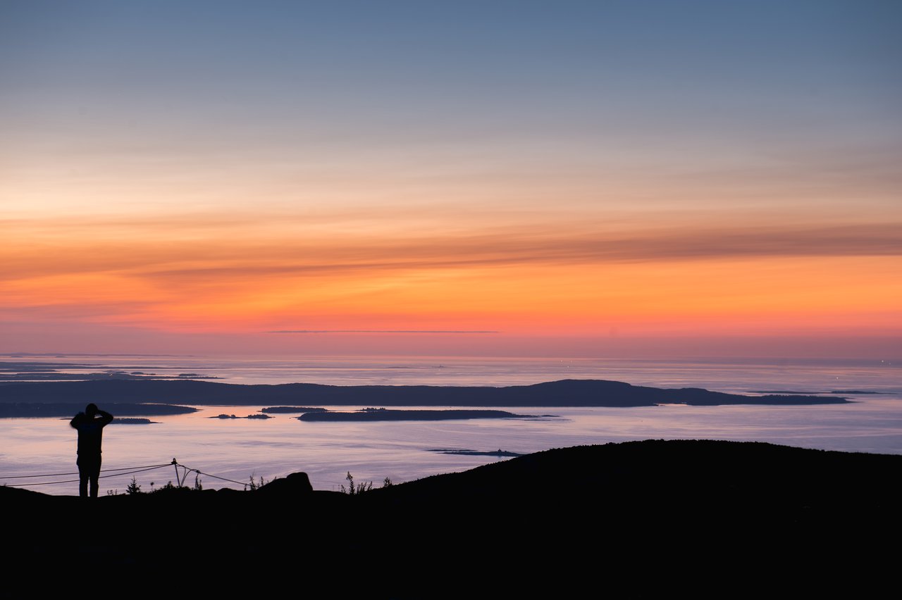 Cadillac Mountain at sunrise