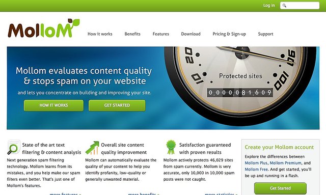 Mollom.com February 2012 Mollom com february