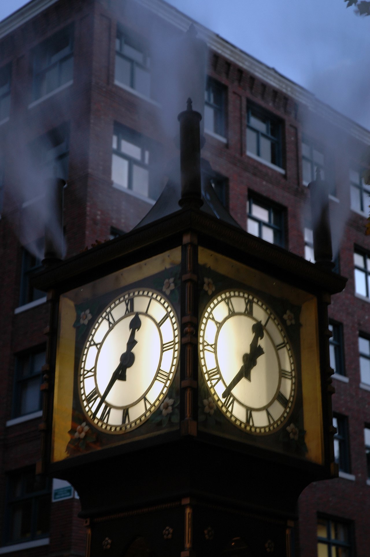 Vancouver steam clock
