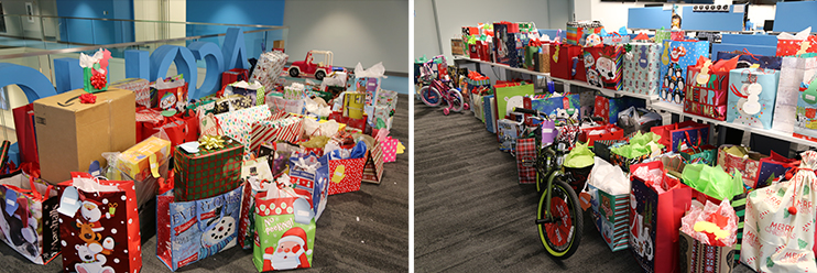 Acquia gift drive