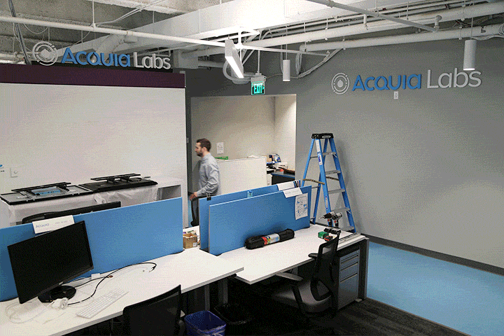 Acquia labs space timelapse