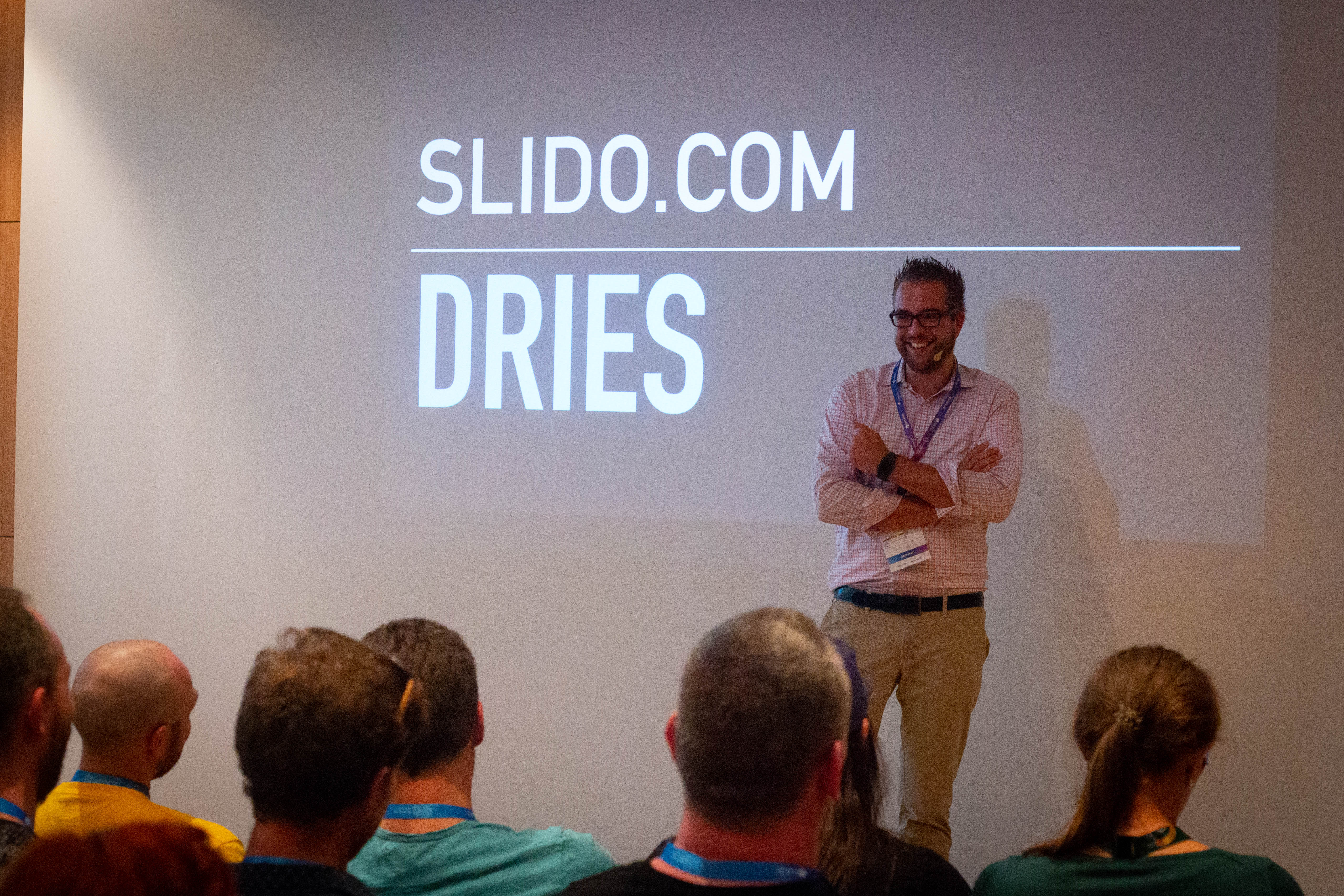 A photo from Drupal Europe in Darmstadt