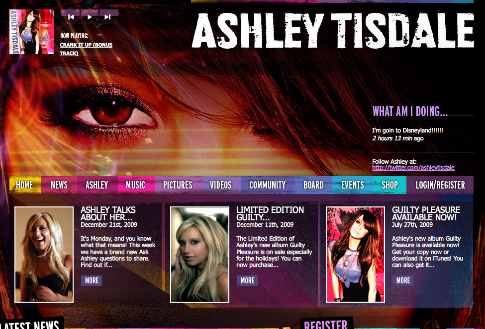 Ashley tisdale