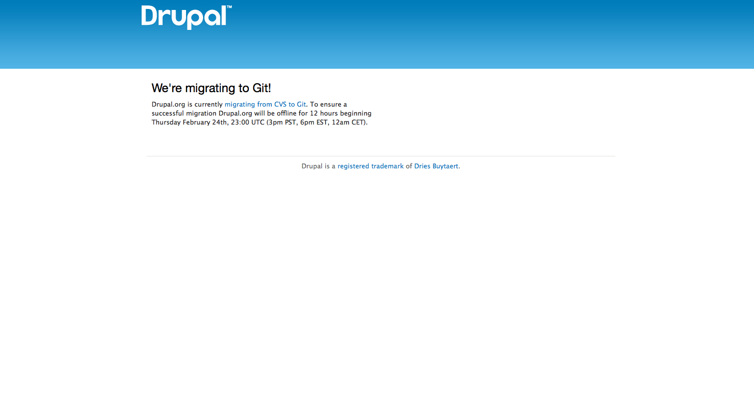 Drupal.