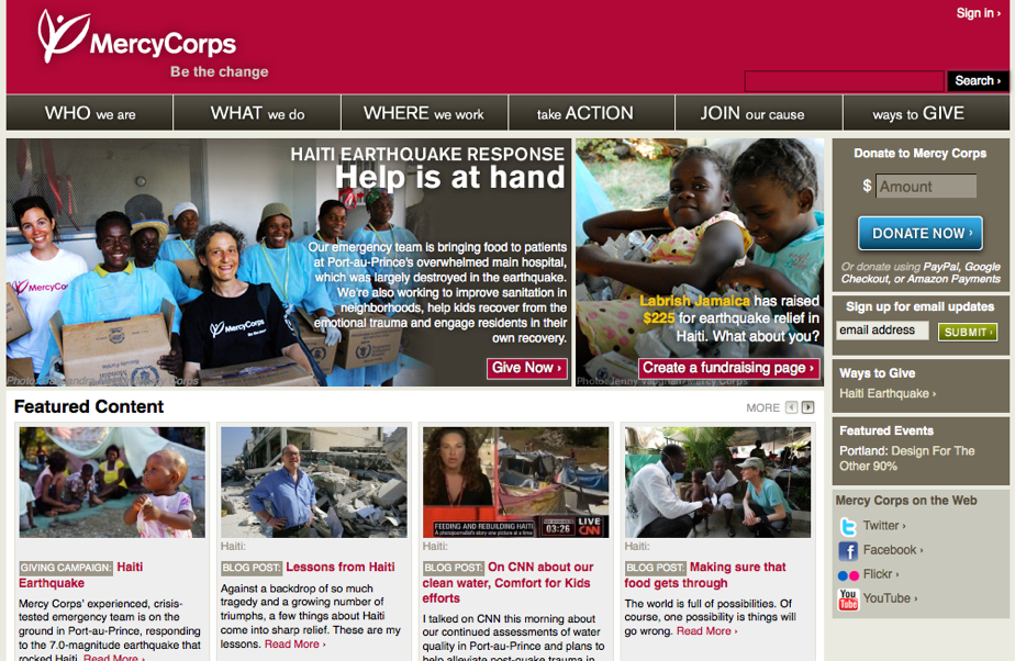 Mercy corps