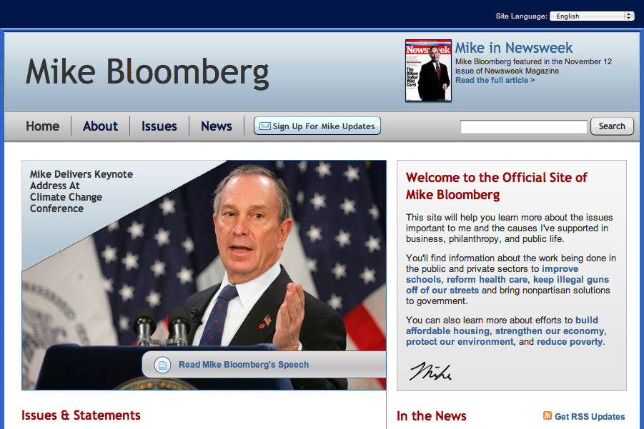Mike bloomberg