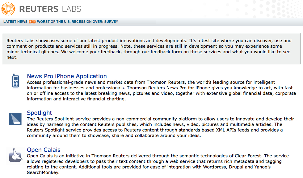 Reuters labs