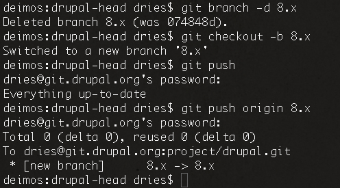 Drupal branch