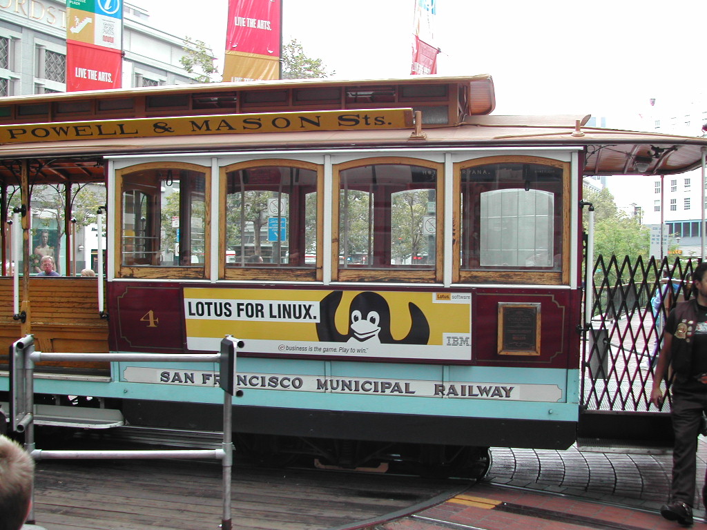 Linux powered cable car